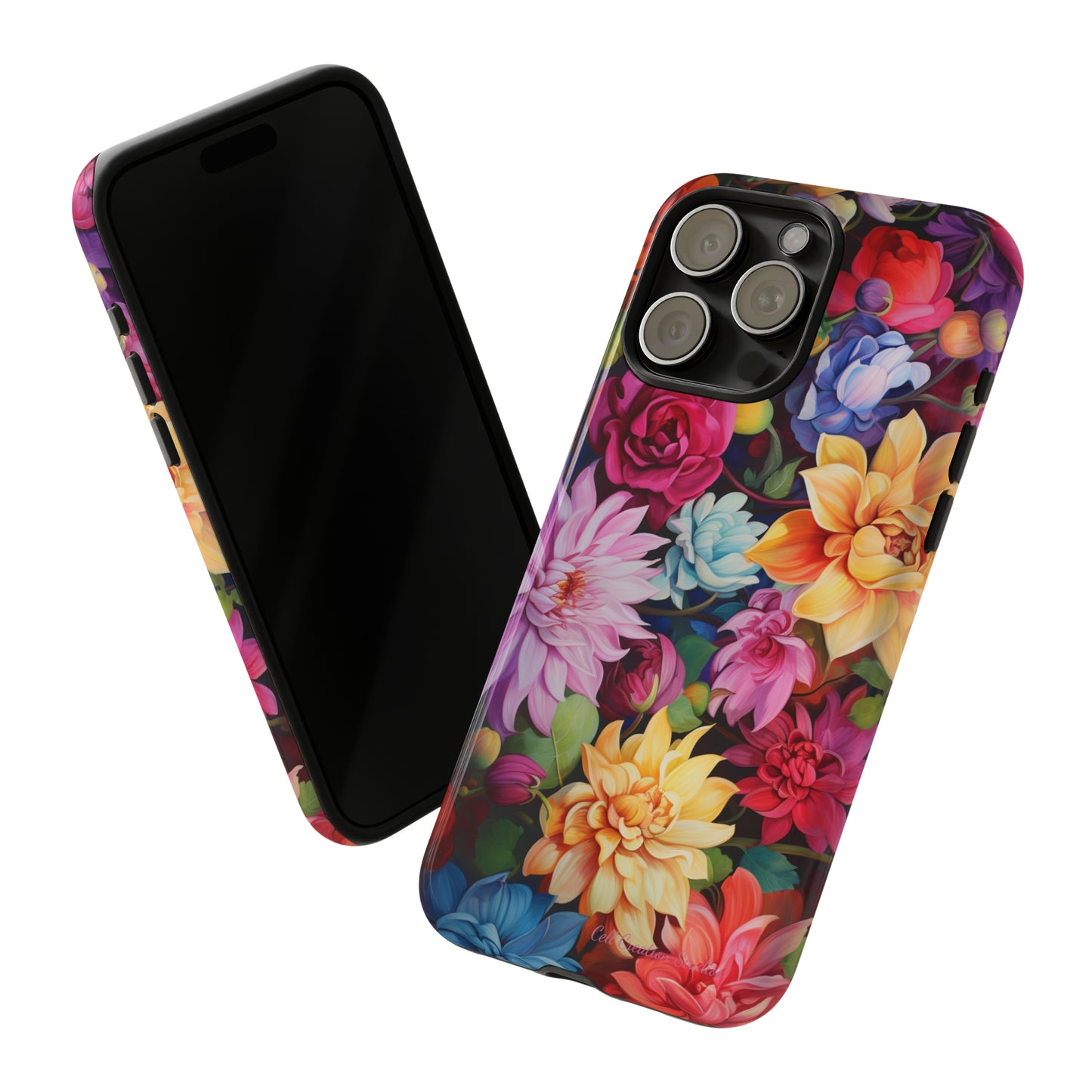 Introducing the "Blossom Beauty" Cell Phone Case – Elevate Your Style with Floral Charm -Tough Cases