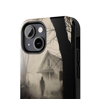 Introducing the "Ethereal Encounter" Cell Phone Case – Unveil the Mystery of the Ghostly Presence -Tough Phone Cases