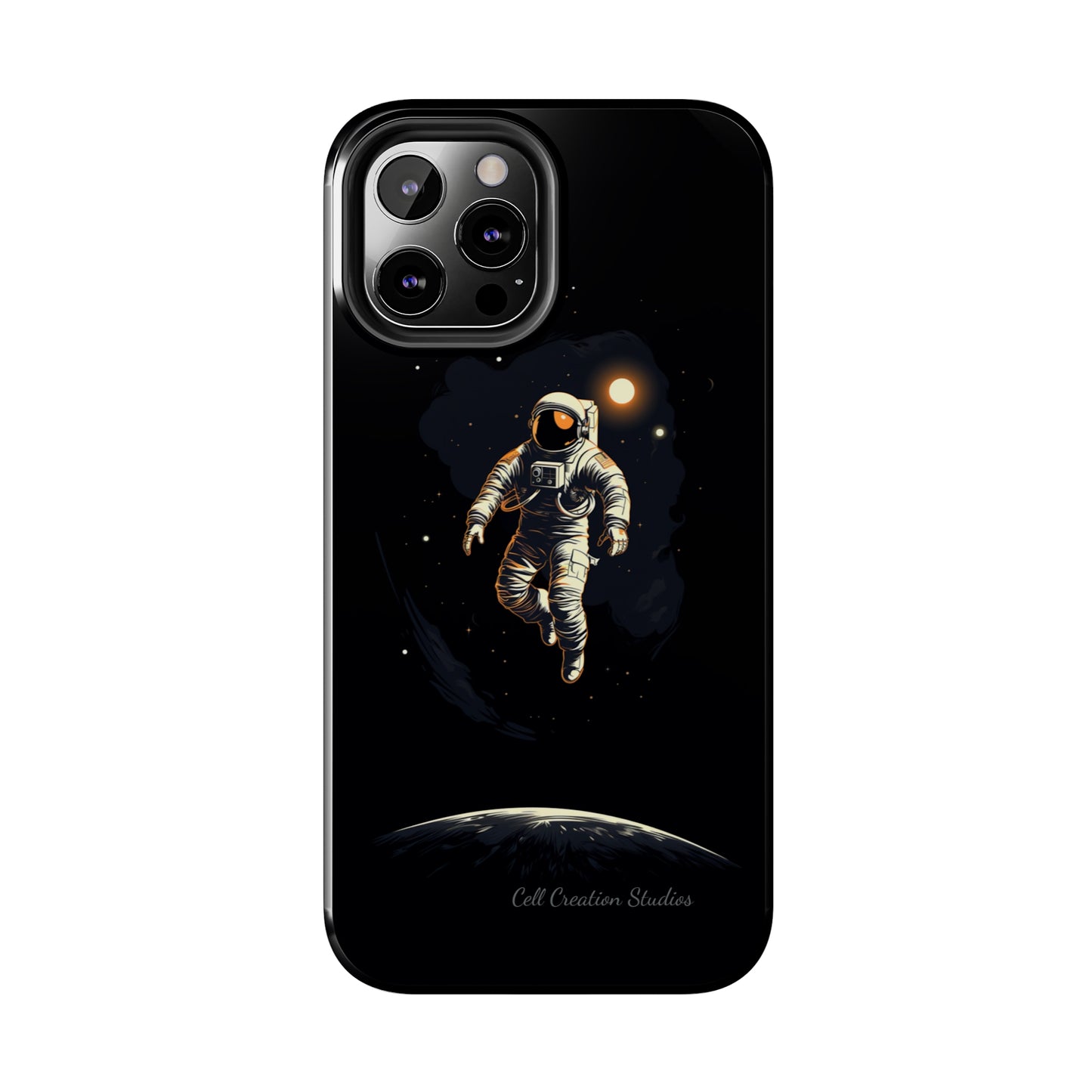 "Cosmic Explorer Astronaut" -Tough iPhone Cases