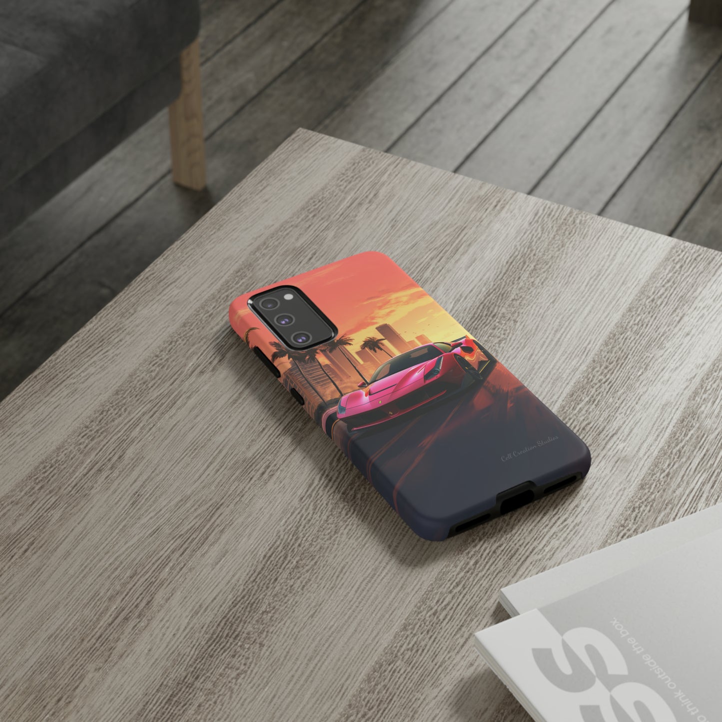 "Sunset Boulevard Ferrari Edition" -Tough Samsung Phone Cases