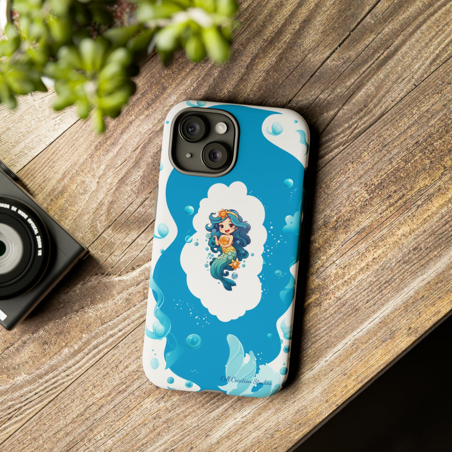 "Mermaid Elegance" -Tough iPhone Cases