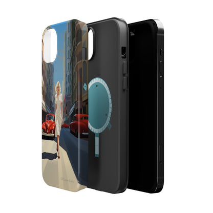 "City Stroll Glamour" Marilyn Monroe Phone Case -MagSafe Tough Cases