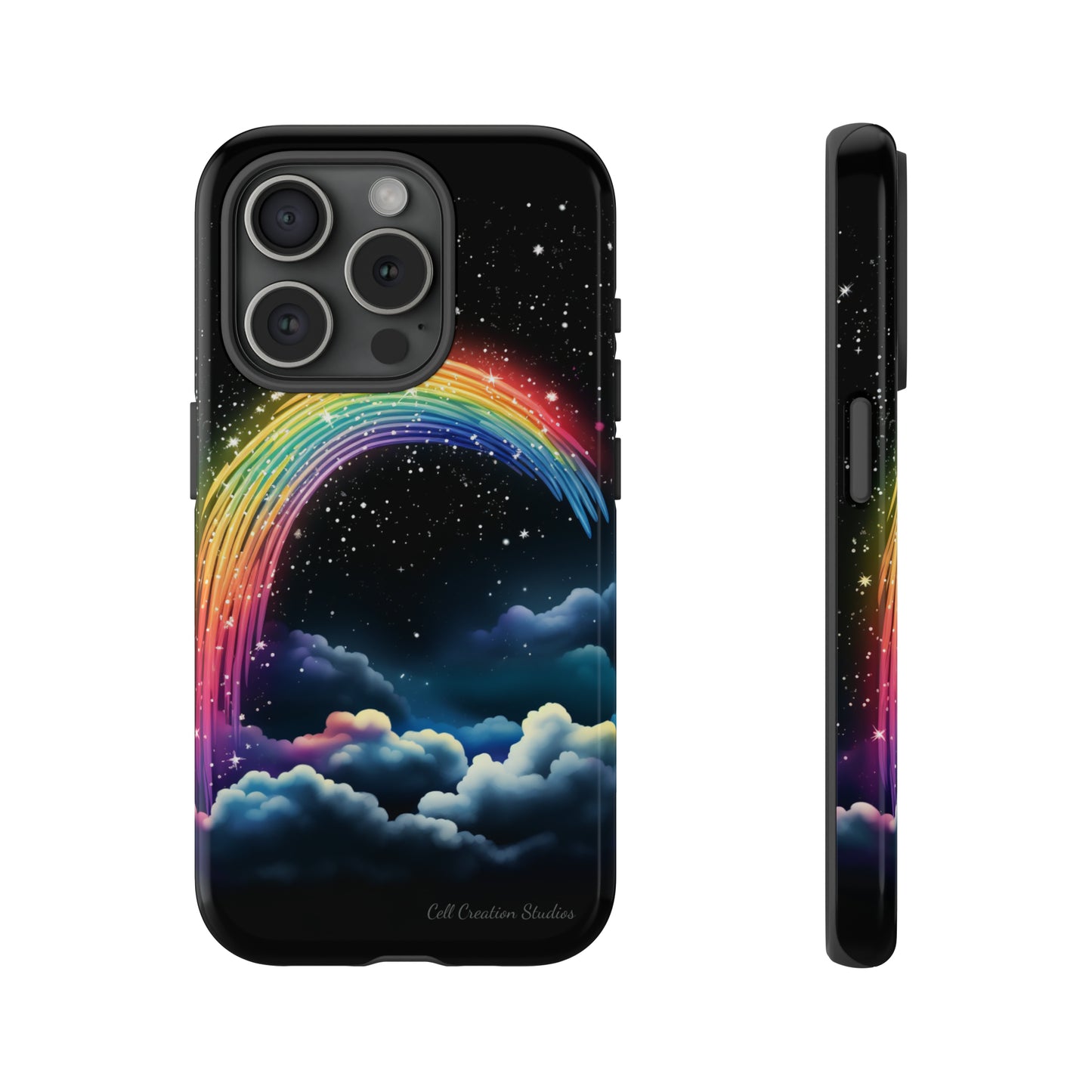 "Starry Night Rainbow" Cell Phone Case -Tough Cases