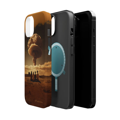 Introducing our "Skywatchers" Cell Phone Case - A Thought-Provoking Design -MagSafe Tough Cases