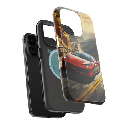 "Mountain Majesty Ferrari Edition" -MagSafe Tough iPhone Cases