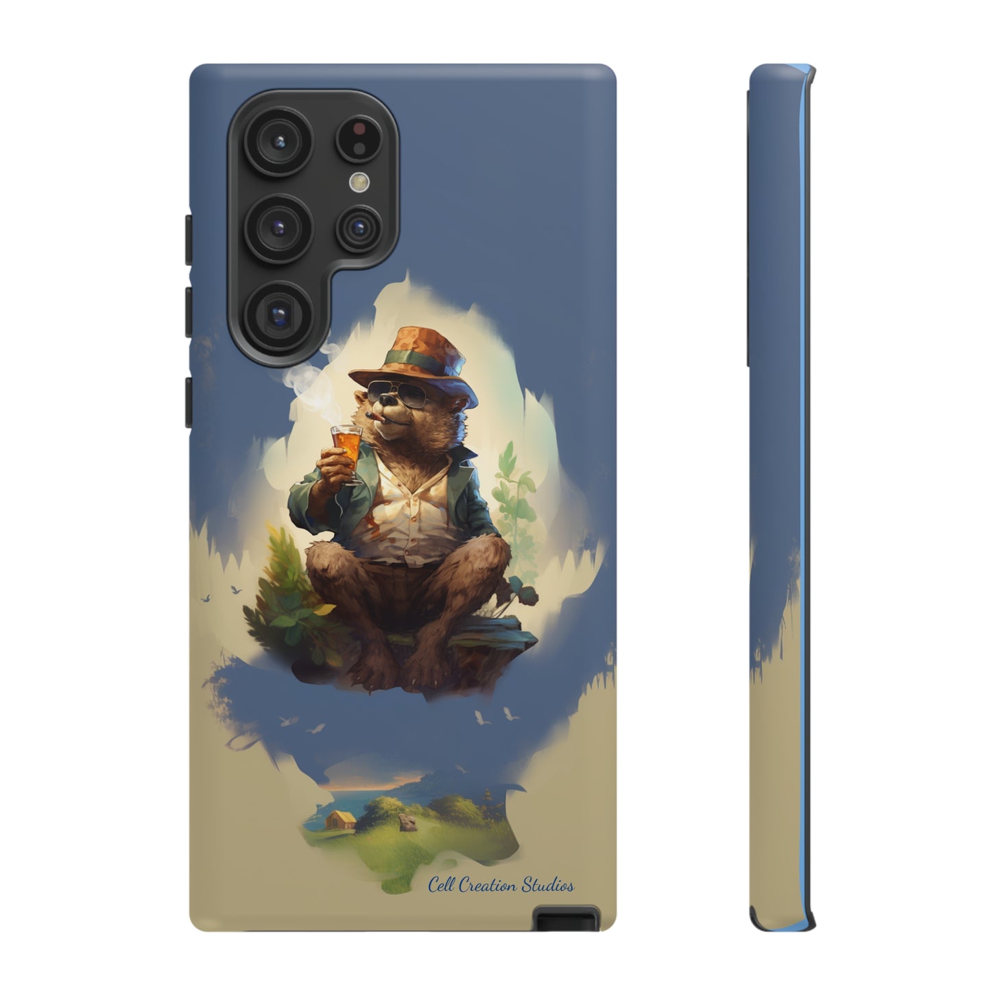 Introducing the "Bear's Homeward Bound" Cell Phone Case – Where Dreams of Home Come Alive -Tough Cases