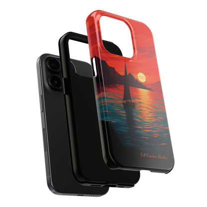 "Serenity at Sunset" -Tough iPhone Cases