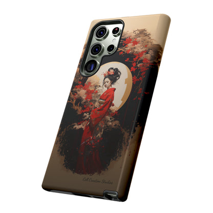 "Japanese Geisha Art" Phone Case -Tough Cases