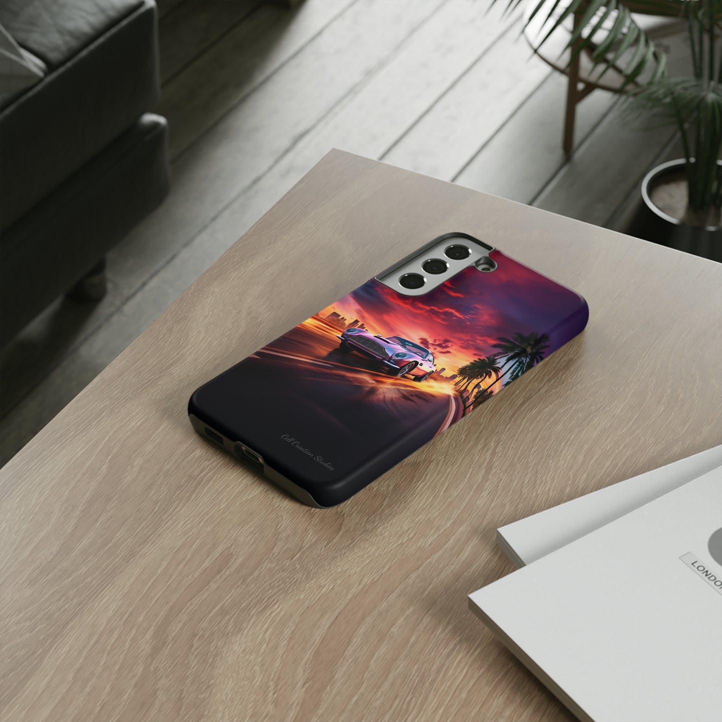 "Silver Aston Martin Racing" -Tough Samsung Phone Cases