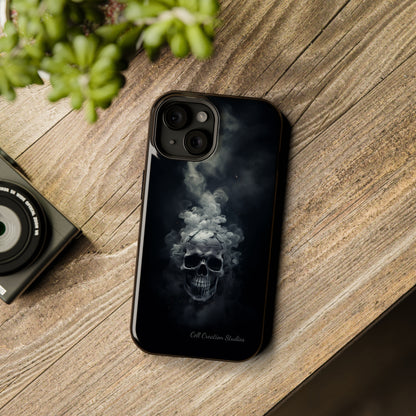 "Ethereal Skull Noir" -MagSafe Tough iPhone Cases