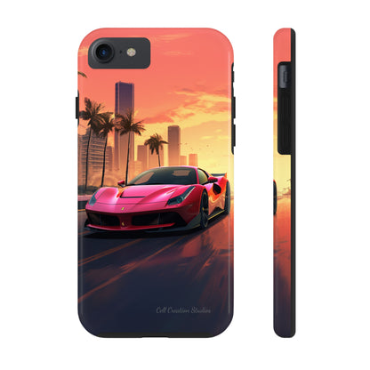 "Sunset Boulevard Ferrari Edition" -Tough iPhone Cases