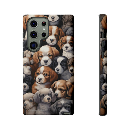 "Puppy Pile" Cuddles Phone Case -Tough Cases