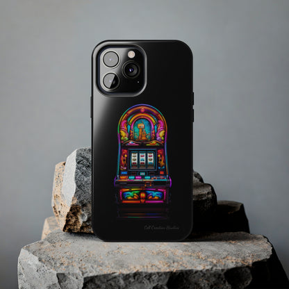 Introducing the "Vibrant Slot Frenzy" Cell Phone Case – Experience the Thrill of Colors and Luck -Tough Phone Cases