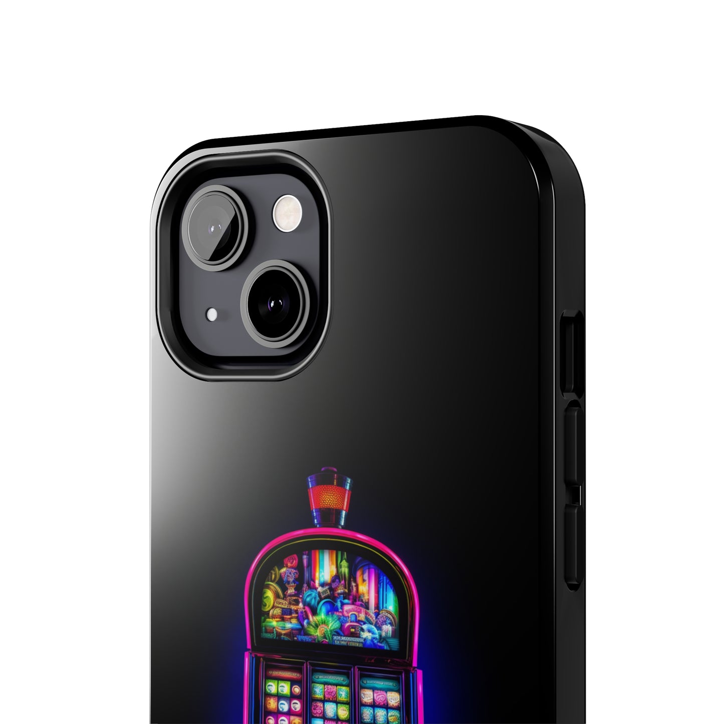 Introducing the "Vibrant Slot Frenzy" Cell Phone Case – Experience the Thrill of Colors and Luck -Tough Phone Cases