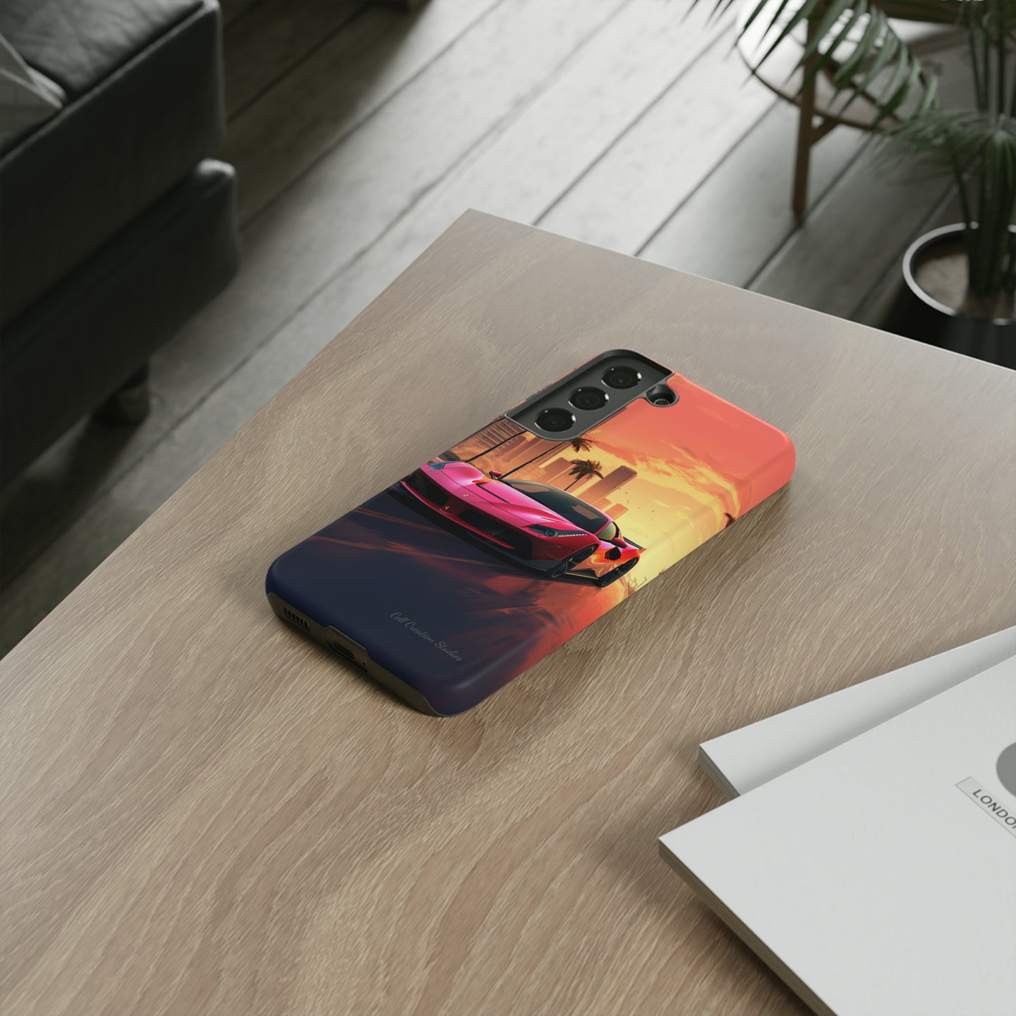 "Sunset Boulevard Ferrari Edition" -Tough Samsung Phone Cases