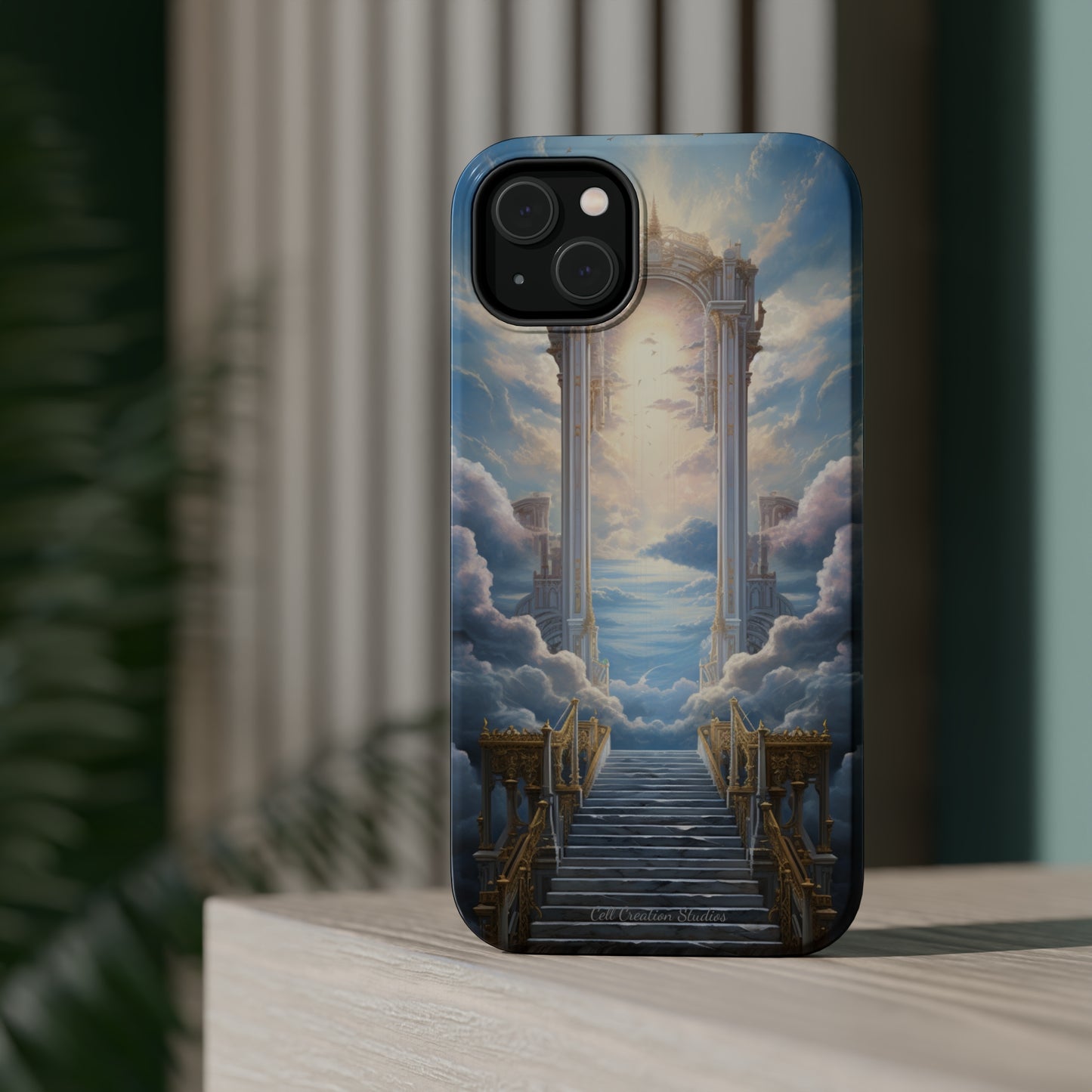 Introducing the "Celestial Gateway" Cell Phone Case – Elevate Your Device with Heavenly Splendor -MagSafe Tough Cases