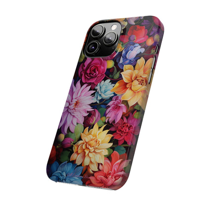 Introducing the "Blossom Beauty" Cell Phone Case – Elevate Your Style with Floral Charm -Slim Phone Cases