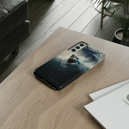 The "Ocean King Great White Shark" Phone Case -Tough Cases