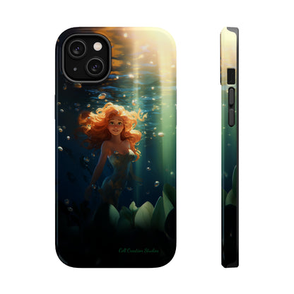 Dive into Enchantment with Our "Ariel Little Mermaid" Phone Case -MagSafe Tough Cases