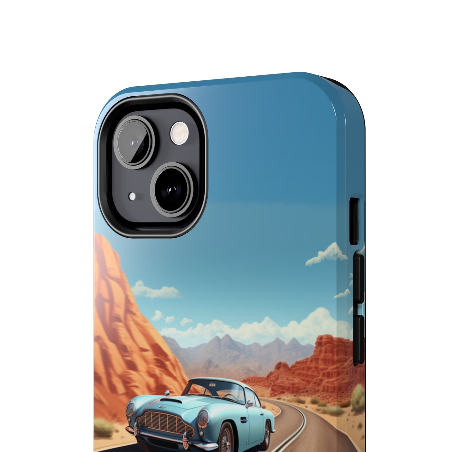 "Silver Racing Legend" -Tough iPhone Cases