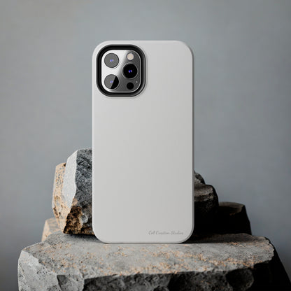 "Pure Elegance White" -Tough iPhone Cases