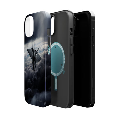 "Stealth Fighter Sky Guardian" Phone Case -MagSafe Tough Cases